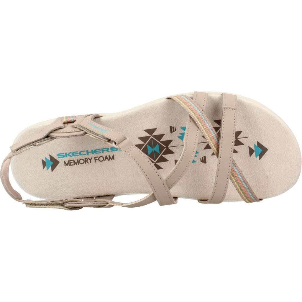 SKECHERS REGGAE SLIM SUN ARRAY en color BEIS  (7)