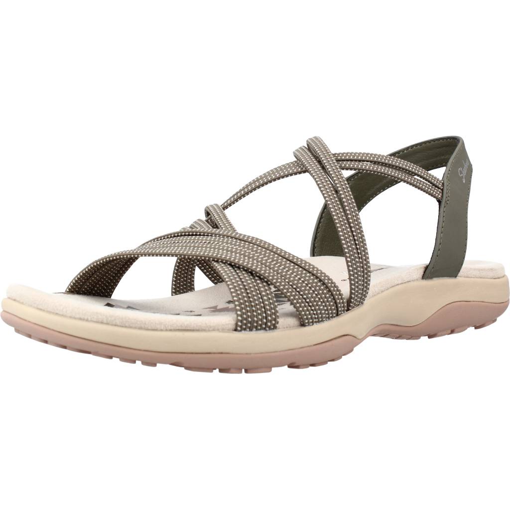 SKECHERS REGGAE SLIM - TURN IT UP en color VERDE  (1)