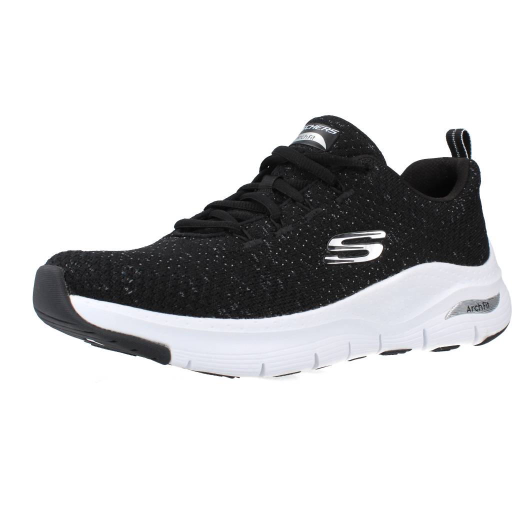 SKECHERS S en color NEGRO  (1)
