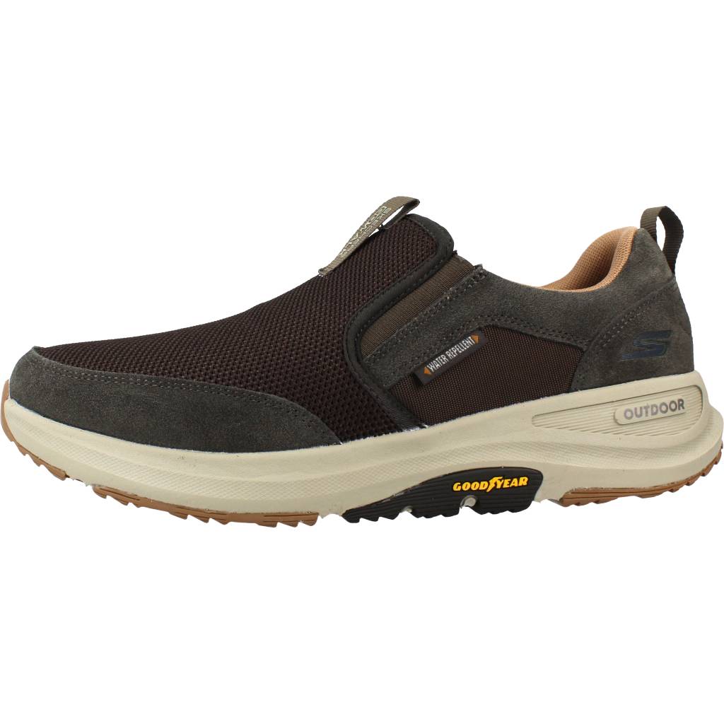 SKECHERS GO WALK OUTDOOR - ANDES en color GRIS  (2)