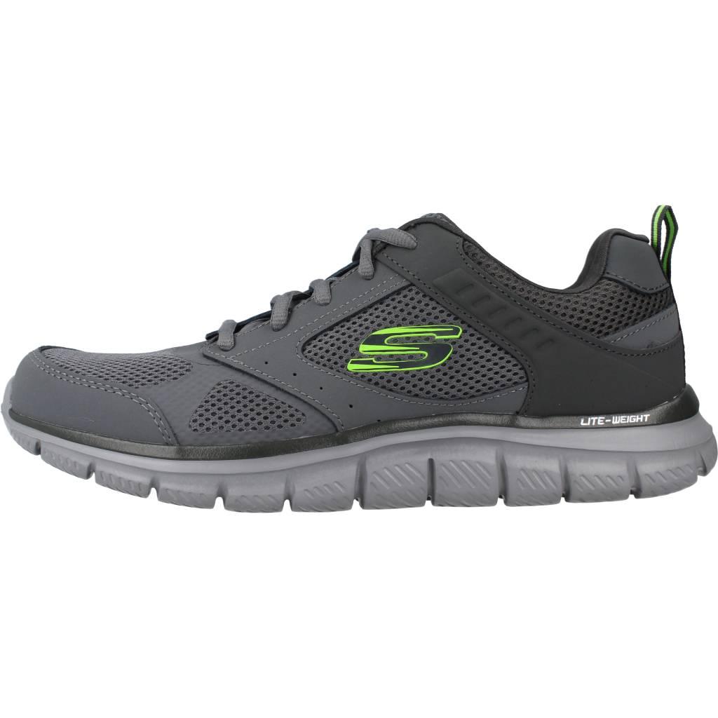 SKECHERS TRACK - SYNTAC en color GRIS  (2)