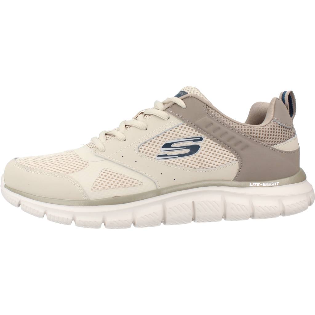 SKECHERS TRACK - SYNTAC en color MARRON CLARO  (2)