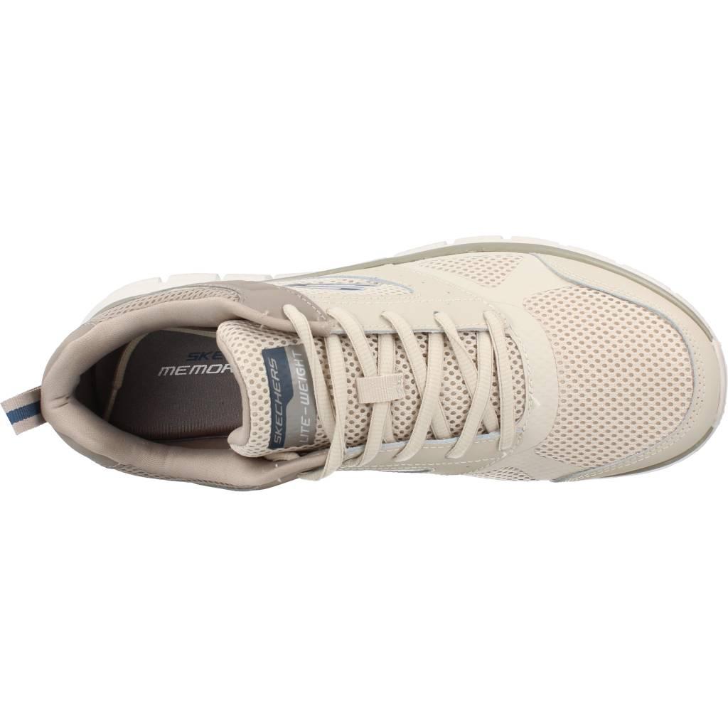 SKECHERS TRACK - SYNTAC en color MARRON CLARO  (7)