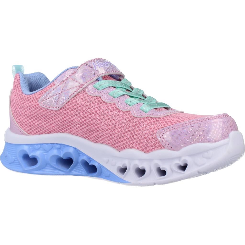 SKECHERS  FLUTTER HEART  en color ROSA  (5)