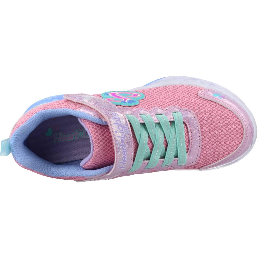 SKECHERS  FLUTTER HEART  en color ROSA  (7)