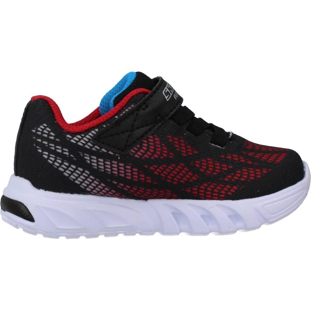 SKECHERS  FLEX-GLOW ELITE-VORLO en color NEGRO  (4)
