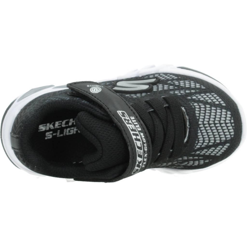SKECHERS  FLEX-GLOW ELITE-VORLO en color NEGRO  (7)