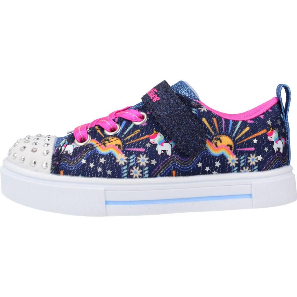 SKECHERS TWINKLE SPARKS en color AZUL  (2)
