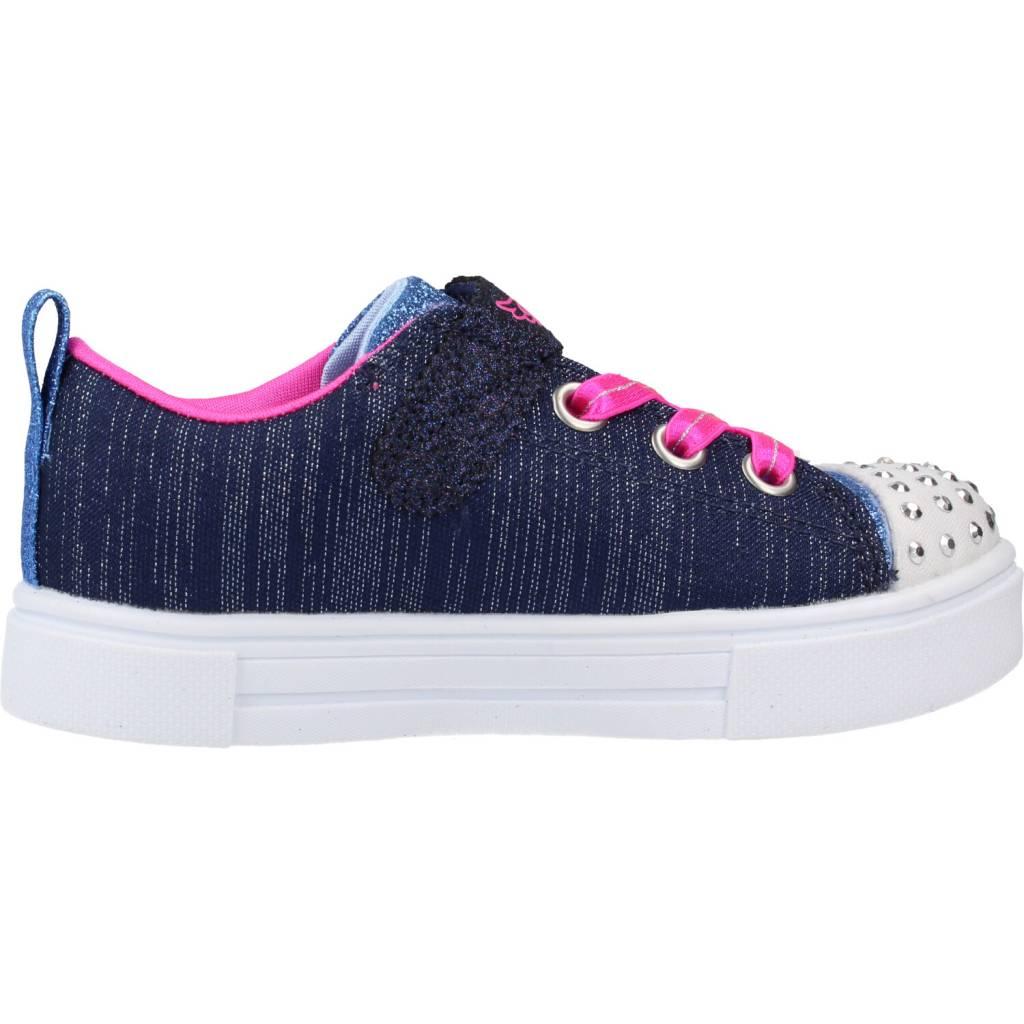 SKECHERS TWINKLE SPARKS en color AZUL  (4)