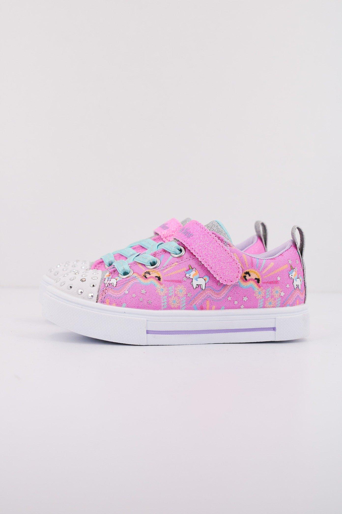 SKECHERS  TWINKLE SPARKS - UNICORN en color ROSA  (1)