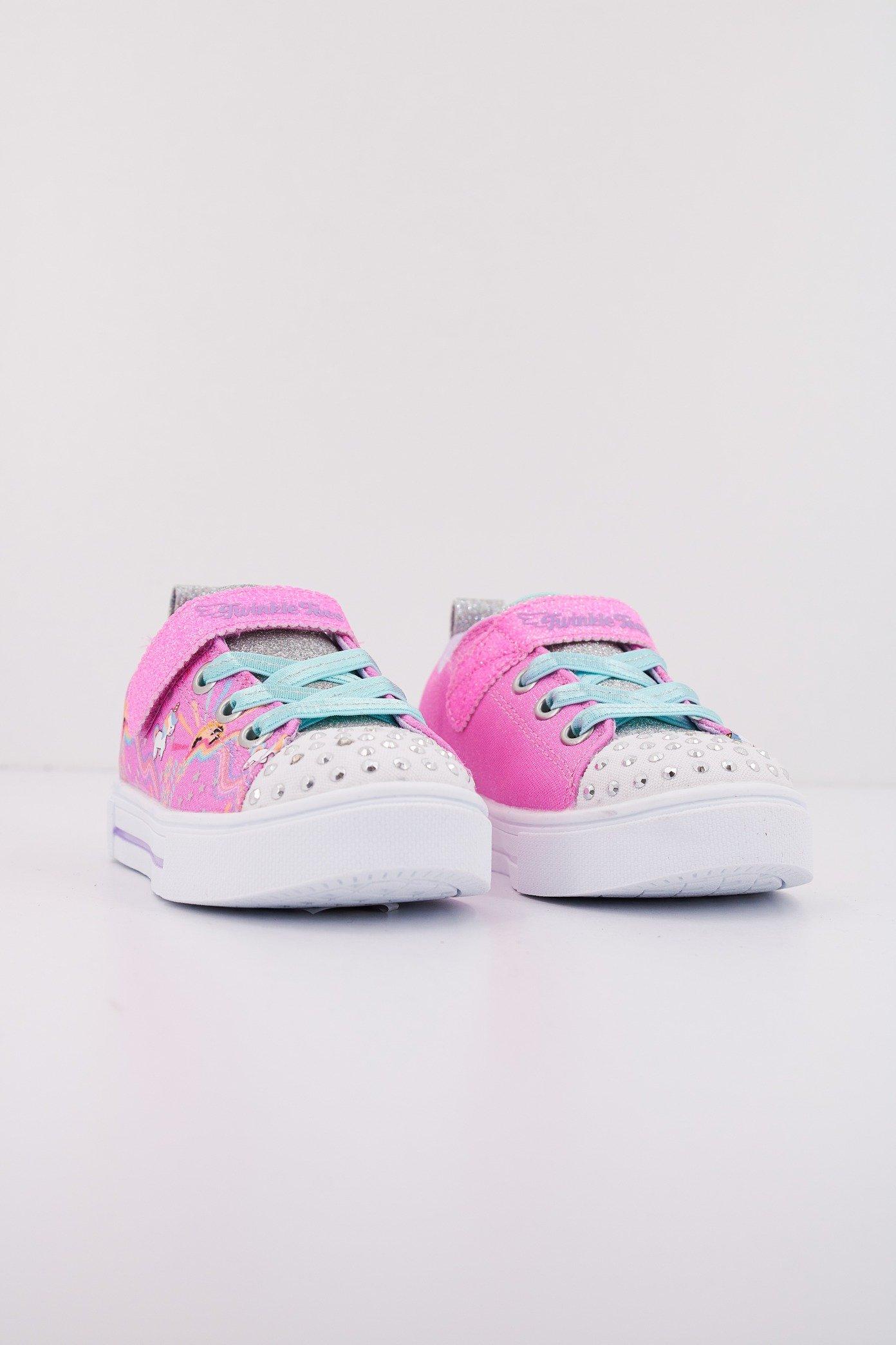 SKECHERS  TWINKLE SPARKS - UNICORN en color ROSA  (2)