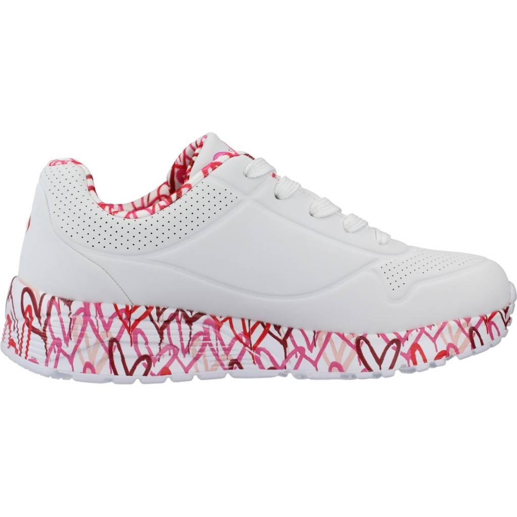 SKECHERS UNO LITE en color BLANCO  (4)