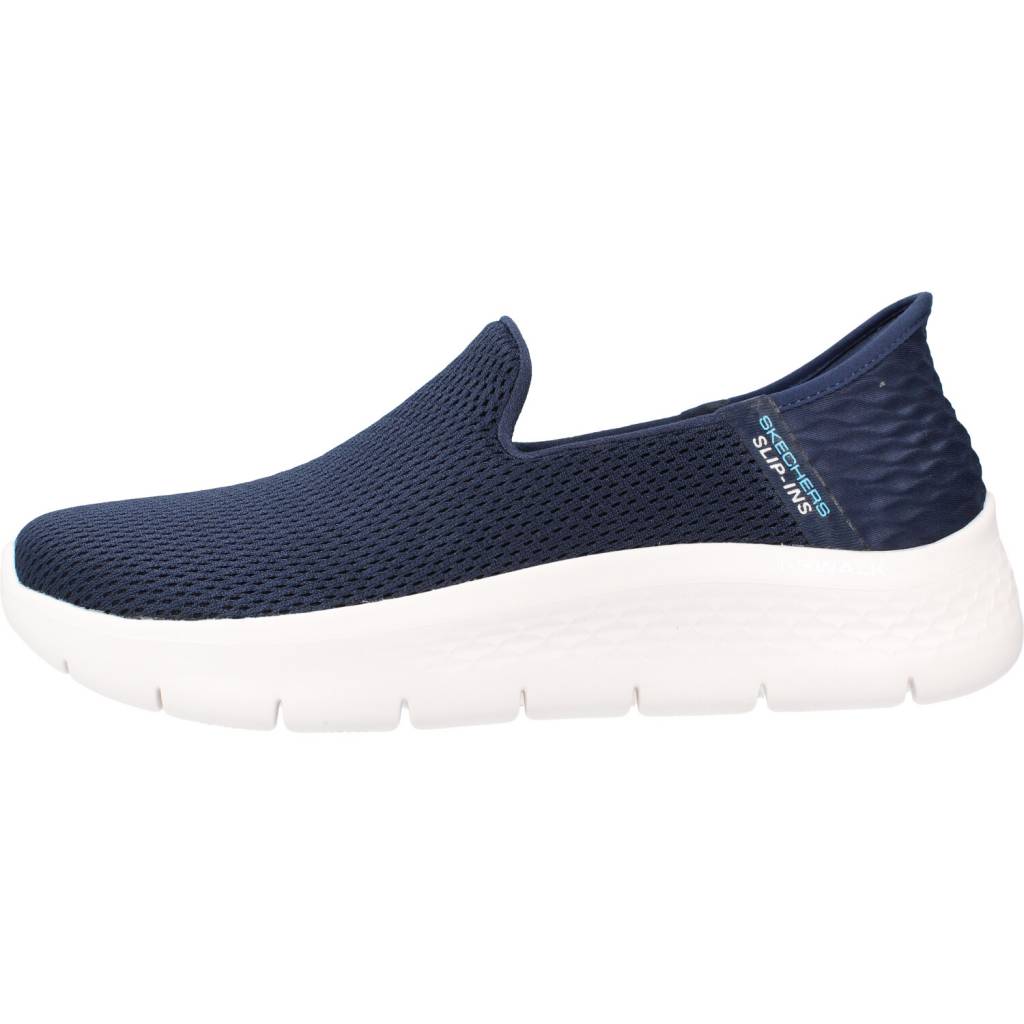 SKECHERS SLIP-INS  GO WALK FLEX en color AZUL  (2)