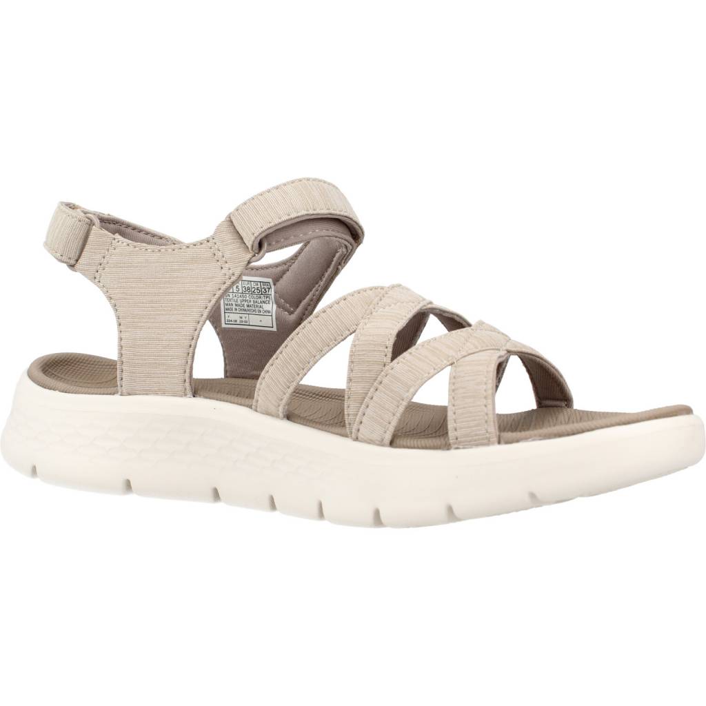 SKECHERS GO WALK FLEX SANDAL en color MARRON  (5)