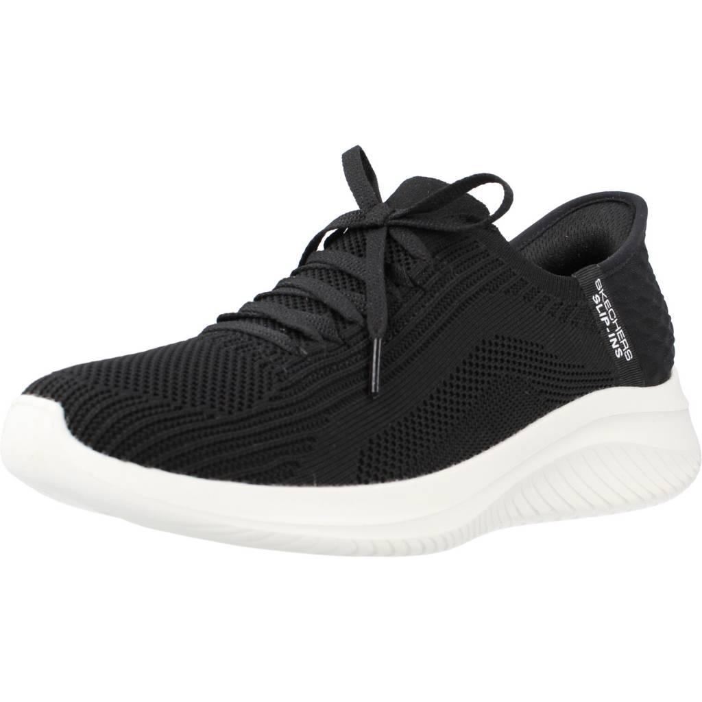SKECHERS SLIP-INS: ULTRA FLEX . TONAL STRETC en color NEGRO  (1)