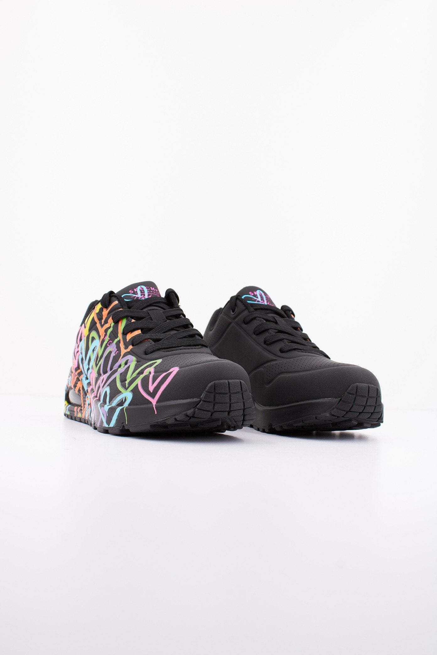 SKECHERS UNO en color NEGRO  (2)