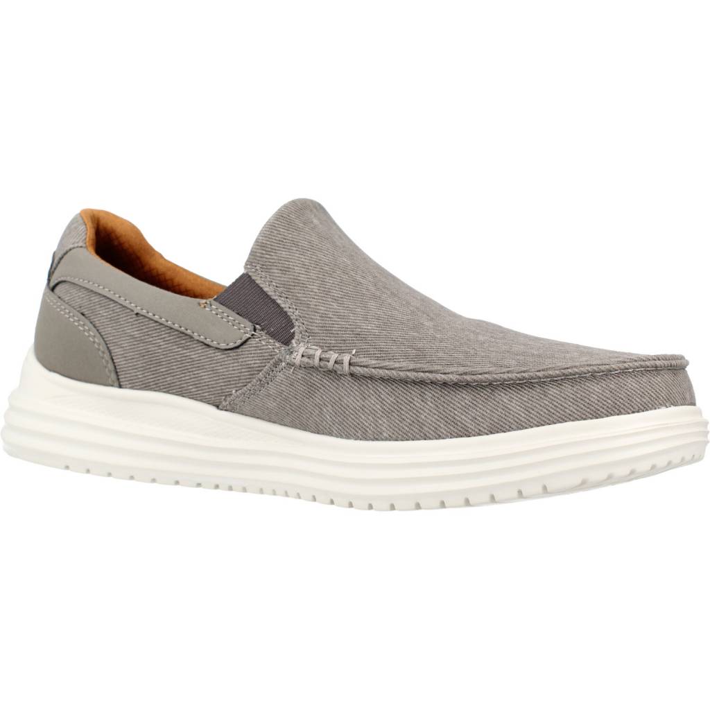 SKECHERS  PROVEN - MOC en color MARRON  (5)