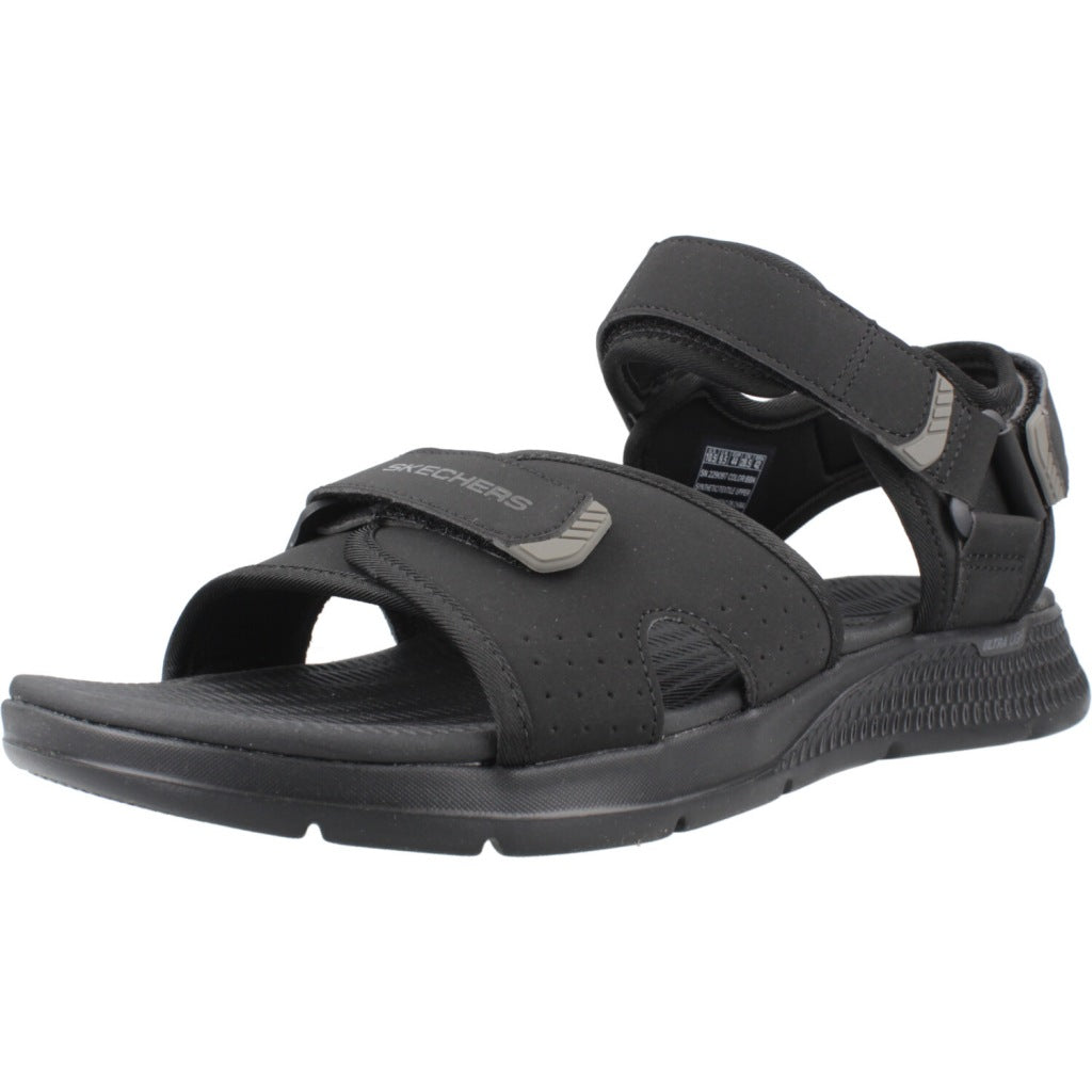 SKECHERS GO CONSISTENT SANDAL en color NEGRO  (1)