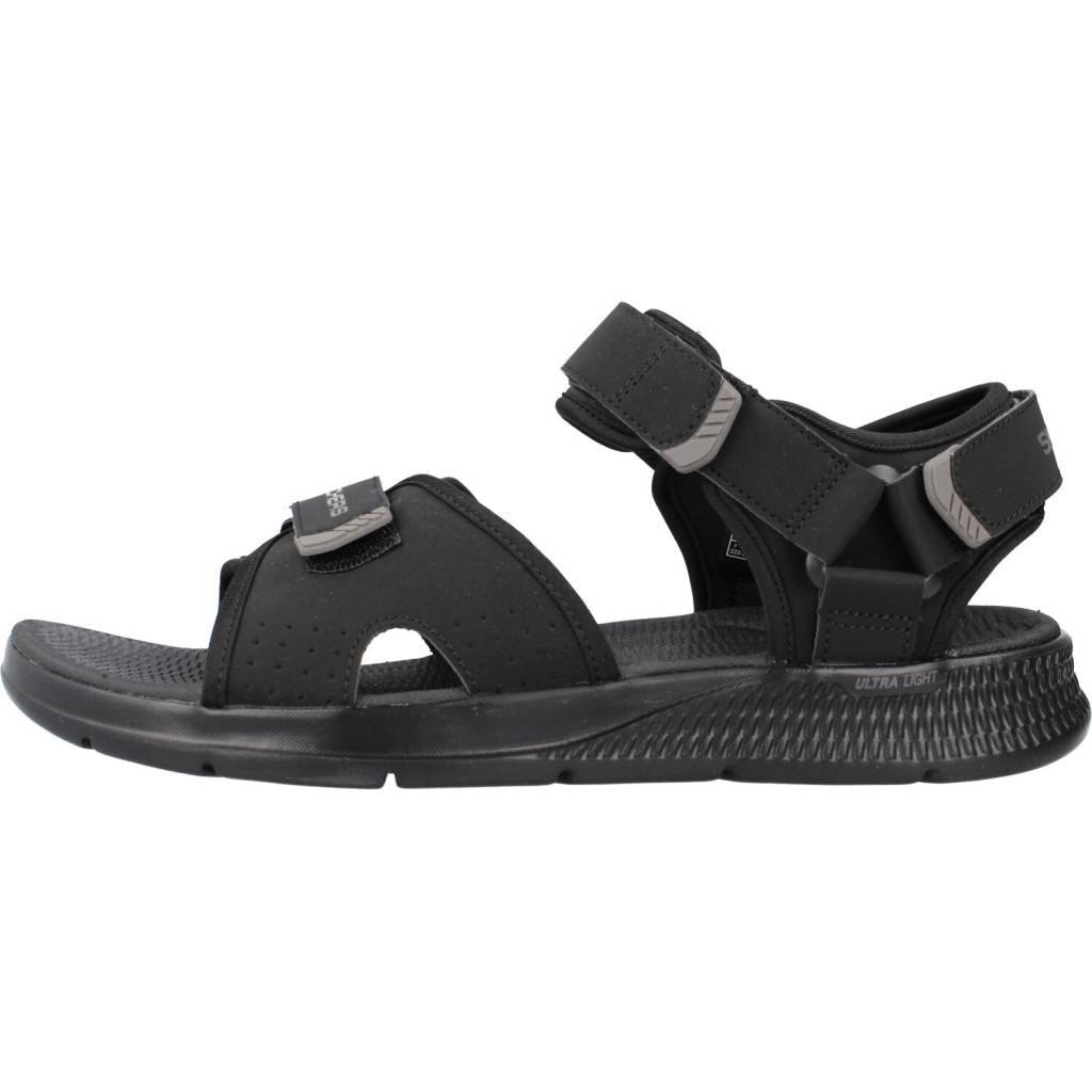 SKECHERS GO CONSISTENT SANDAL en color NEGRO  (2)