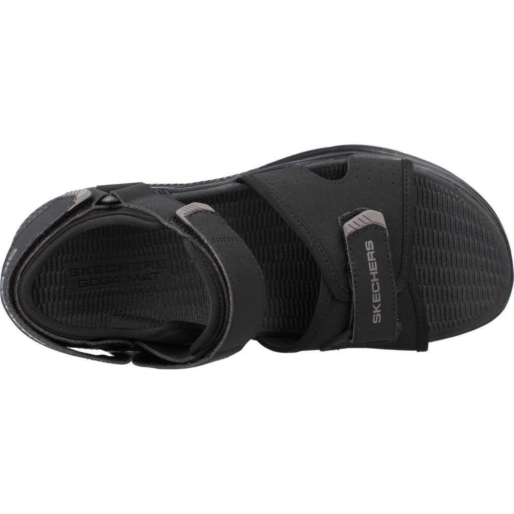 SKECHERS GO CONSISTENT SANDAL en color NEGRO  (7)