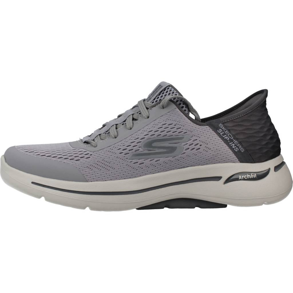 SKECHERS SLIP INS: ARCHFIT en color GRIS  (2)