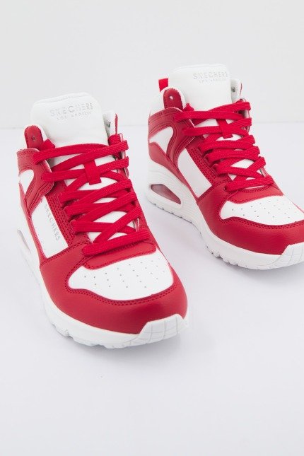 SKECHERS UNO-HIGH REGARDS en color ROJO  (2)
