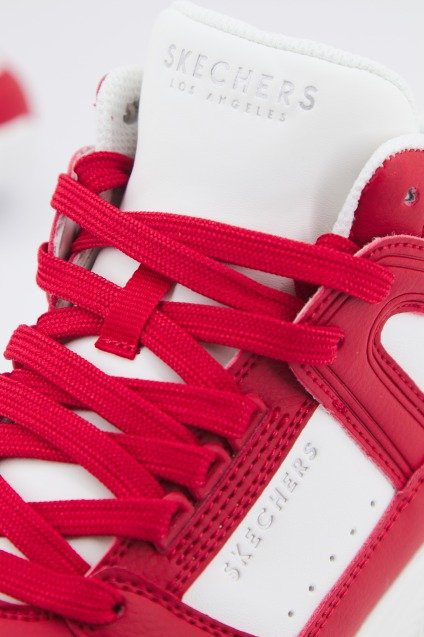 SKECHERS UNO-HIGH REGARDS en color ROJO  (4)