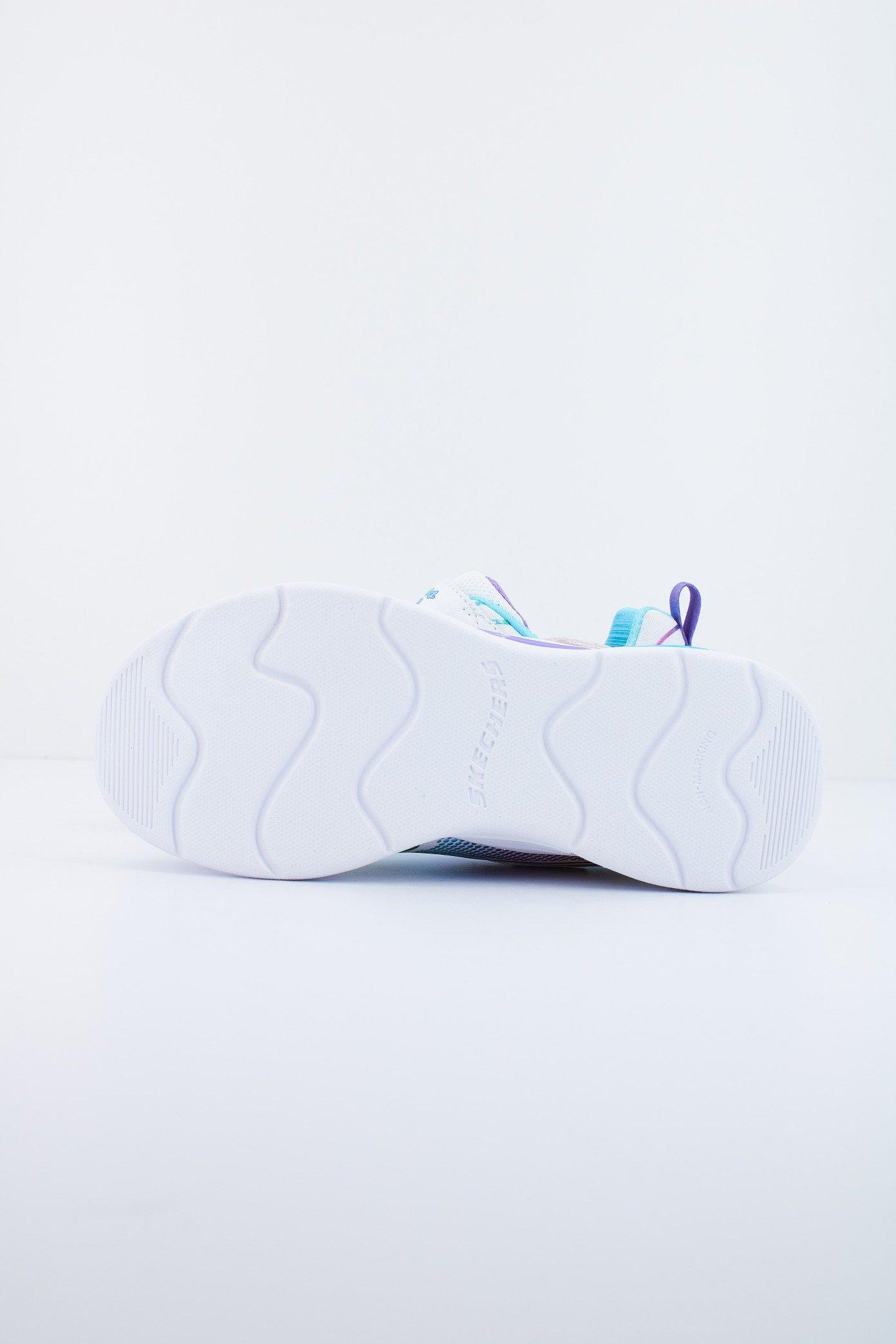 SKECHERS S LIGHTS: WAVY BEAMS en color BLANCO  (4)