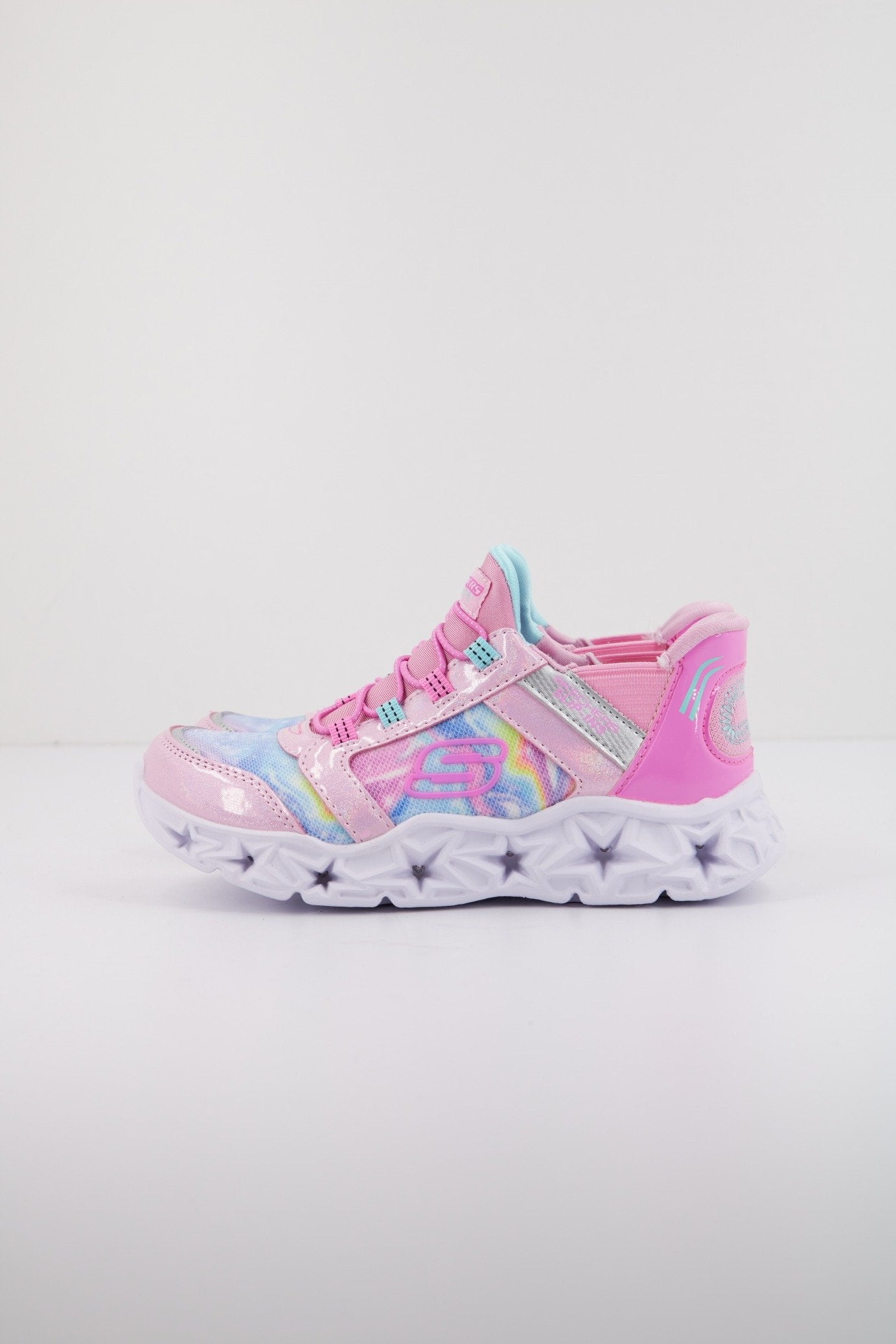 SKECHERS SLIP-INS GALAXY LIGHTS en color ROSA  (1)