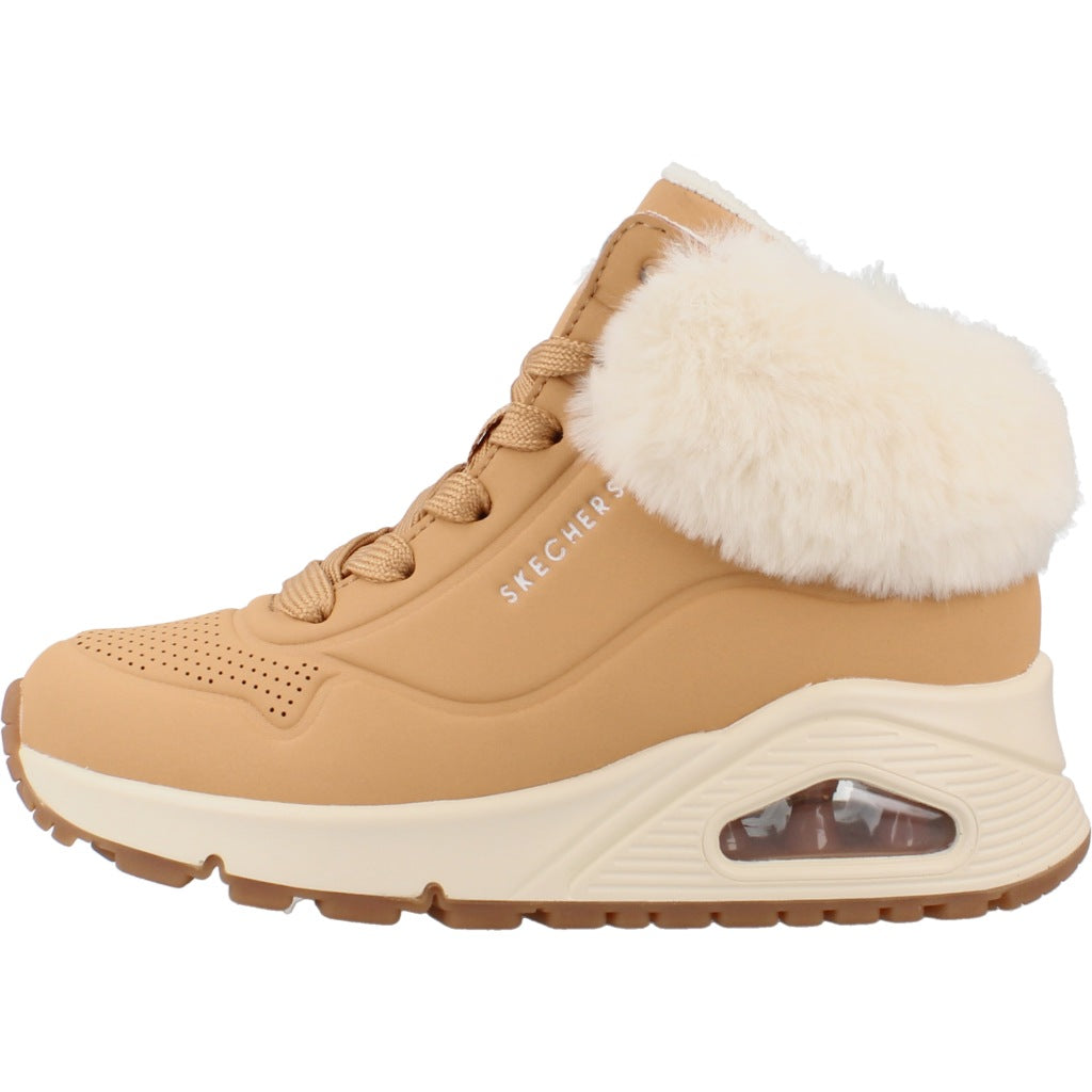 SKECHERS L UNOFALL AIR en color MARRON CLARO  (2)