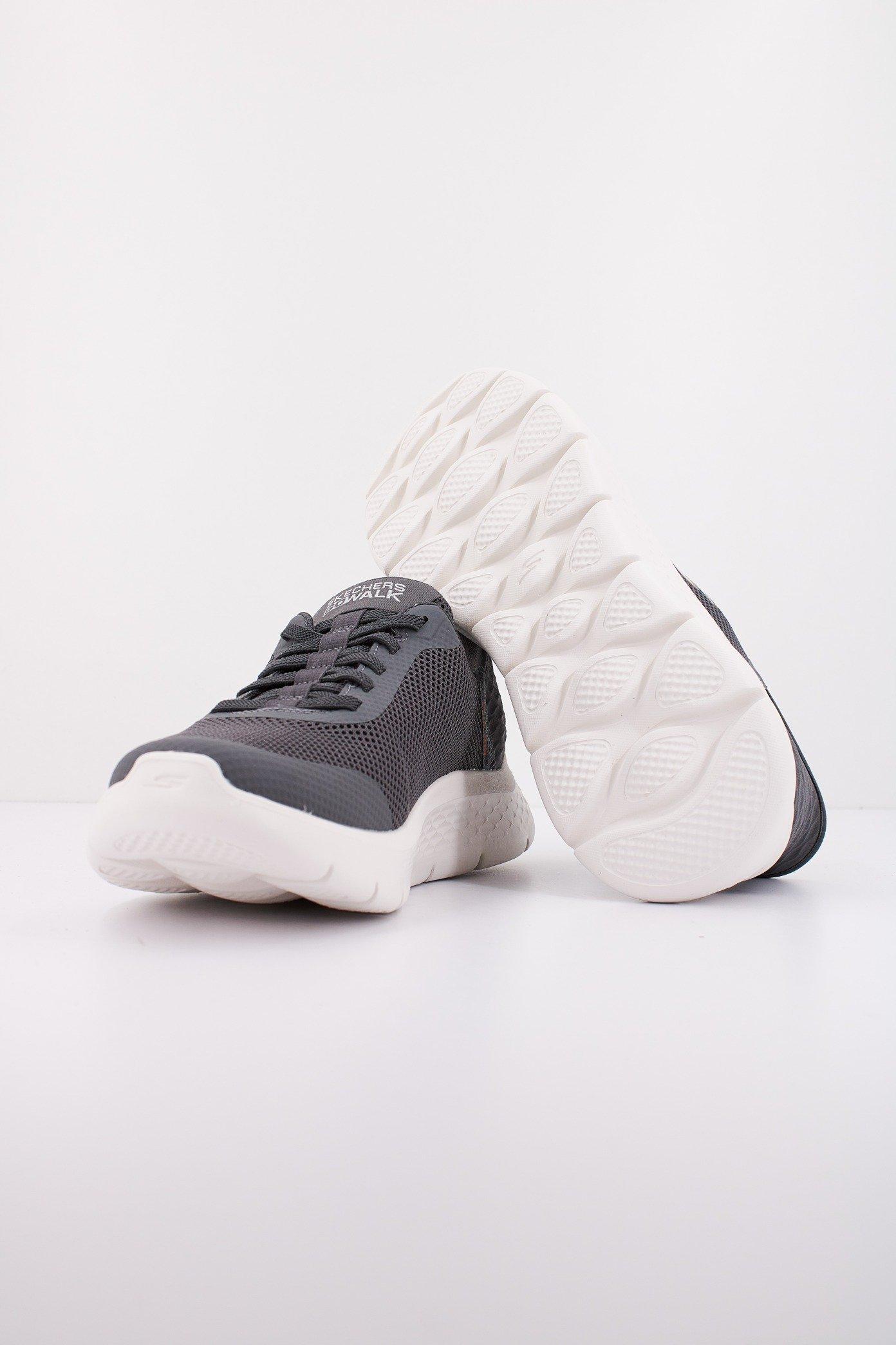 SKECHERS SLIP INS: GO WALK  en color GRIS  (4)