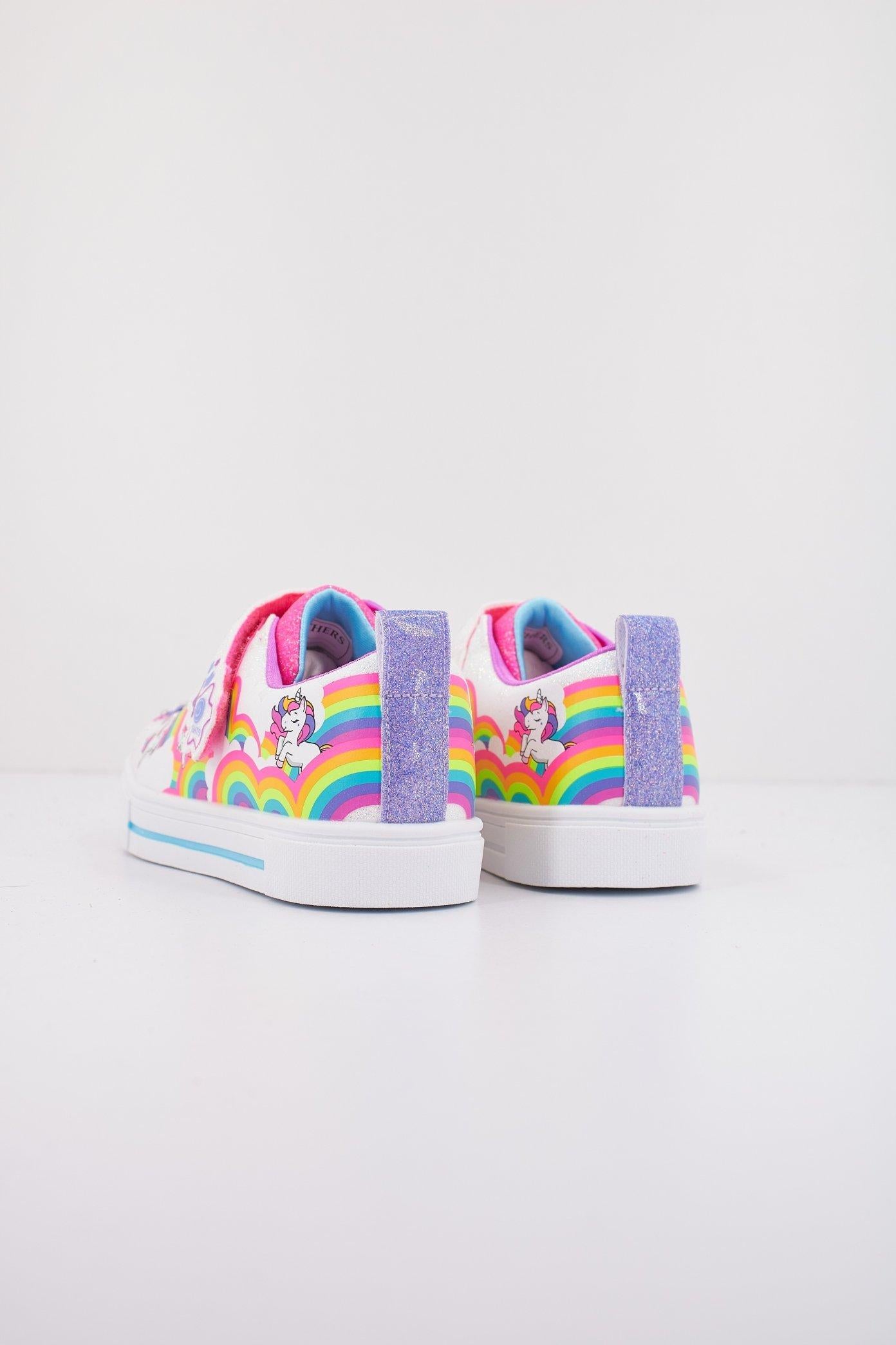 SKECHERS TWINKLE TOES: TWINKLE SPARK en color BLANCO  (3)
