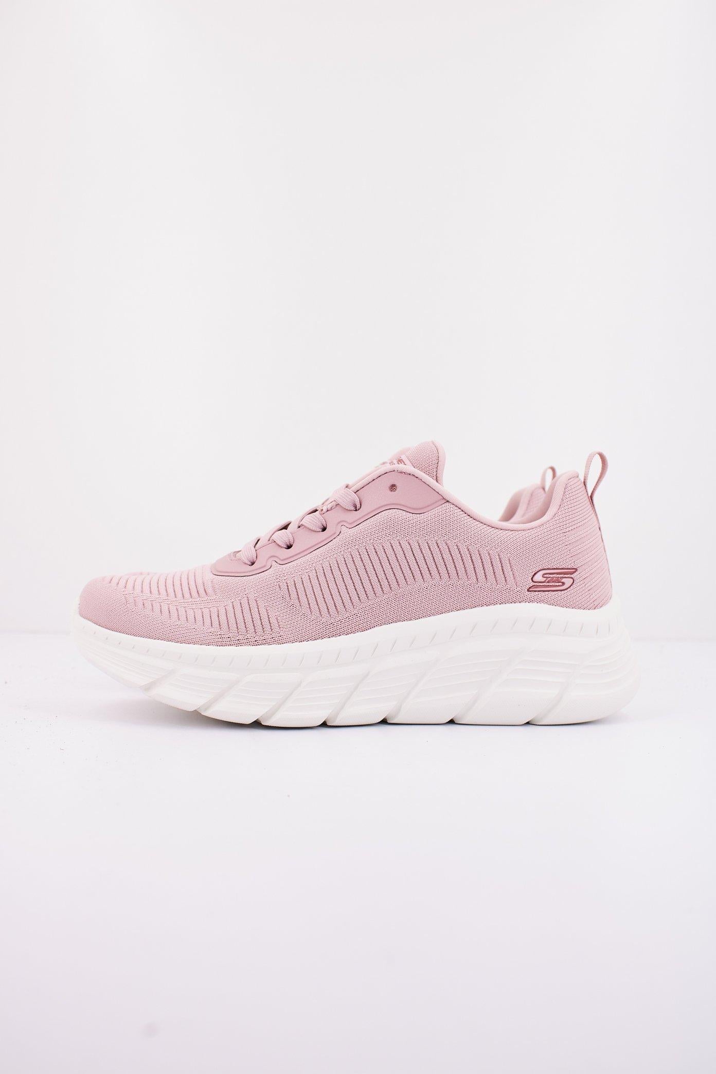 SKECHERS BOBS B FLEX HI FLYING HI en color ROSA  (1)