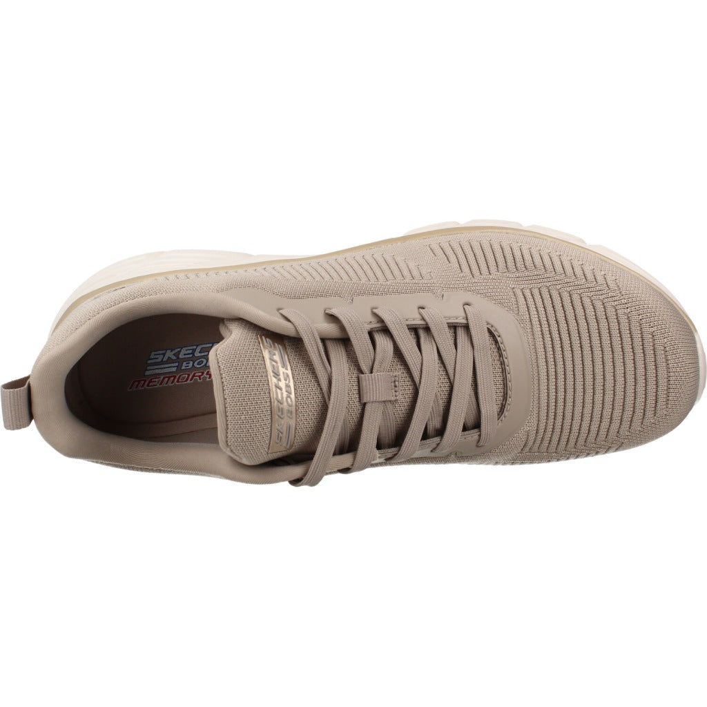 SKECHERS S BOBS B FLEX HI FLYING HI en color BEIS  (7)