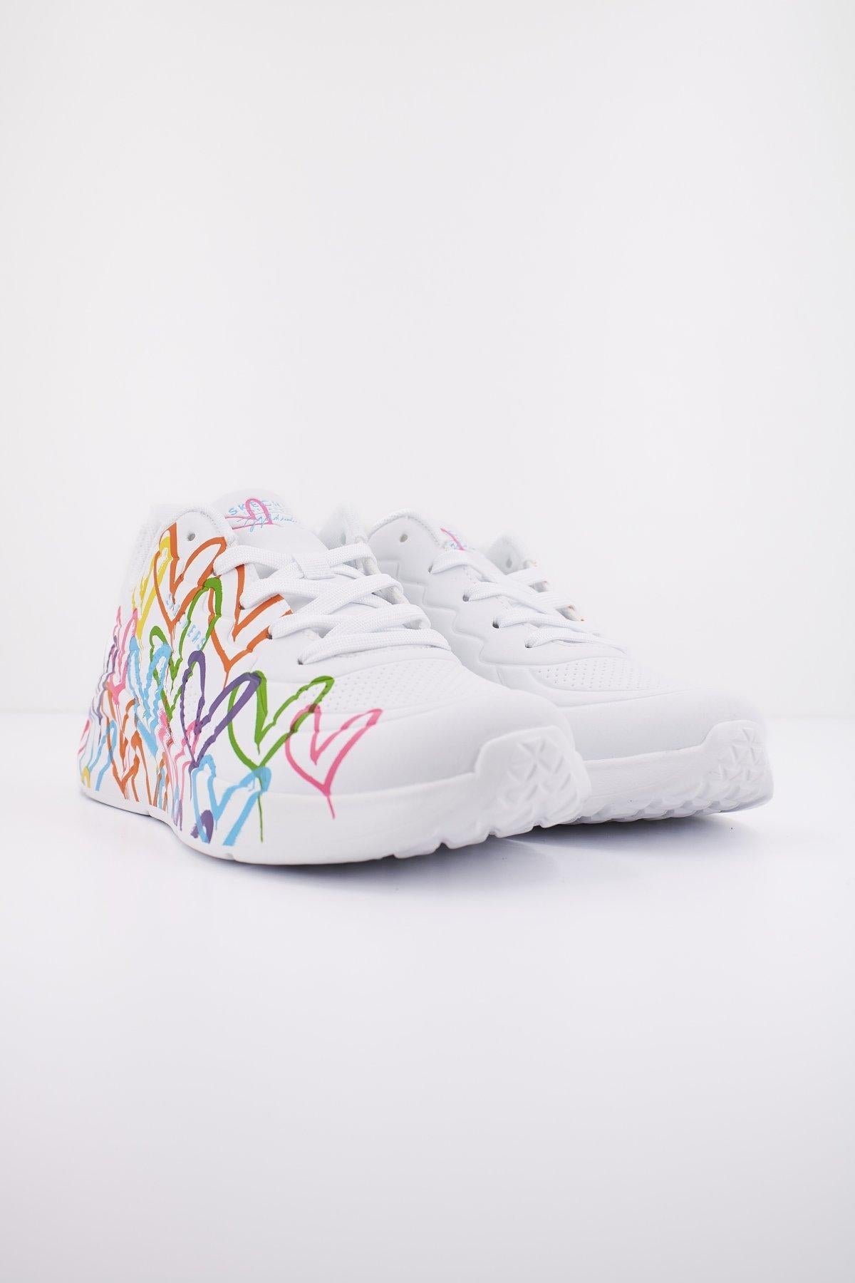 SKECHERS UNO LITE en color BLANCO  (2)