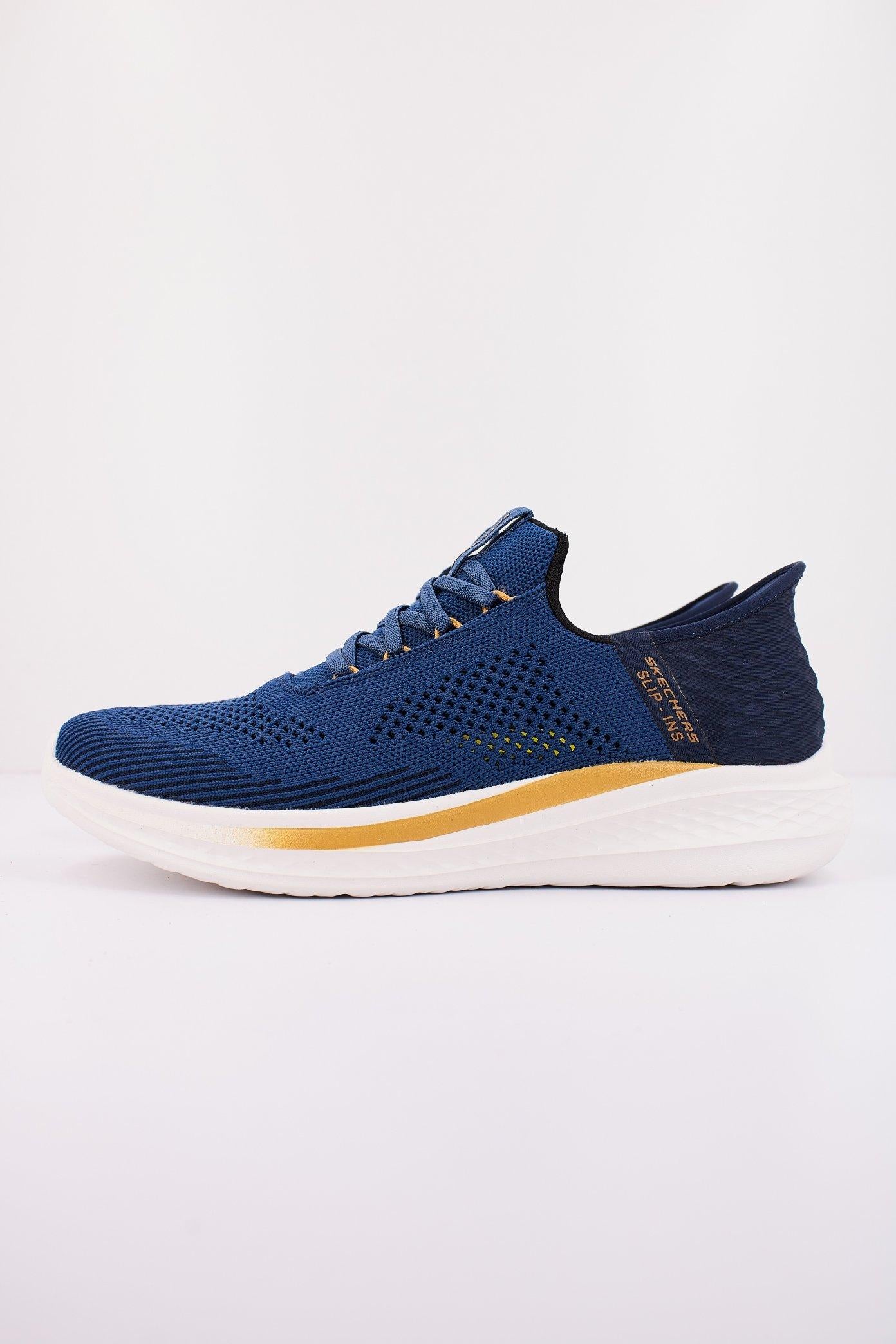 SKECHERS SLIP-INS S SLADE en color AZUL  (1)