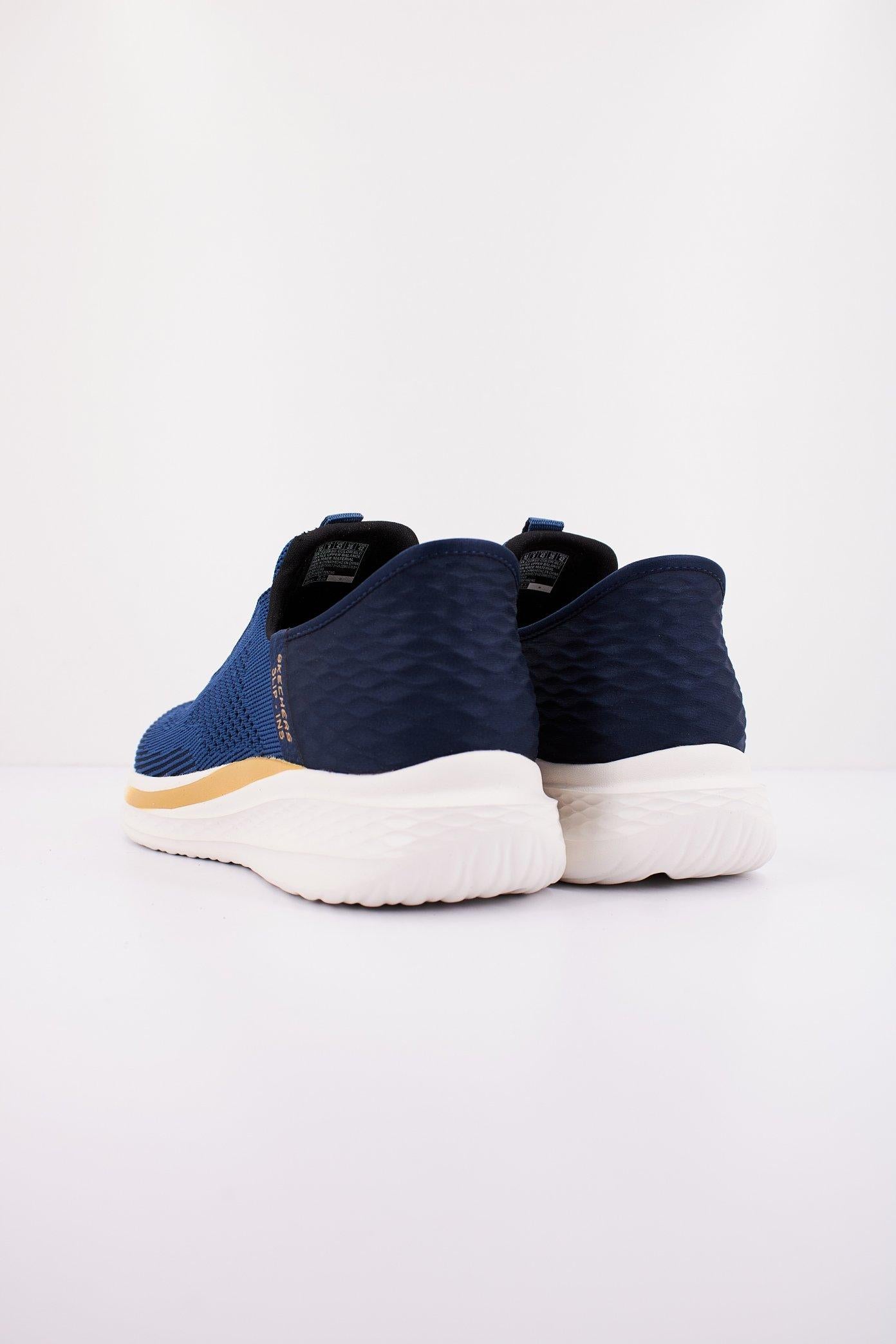 SKECHERS SLIP-INS S SLADE en color AZUL  (3)