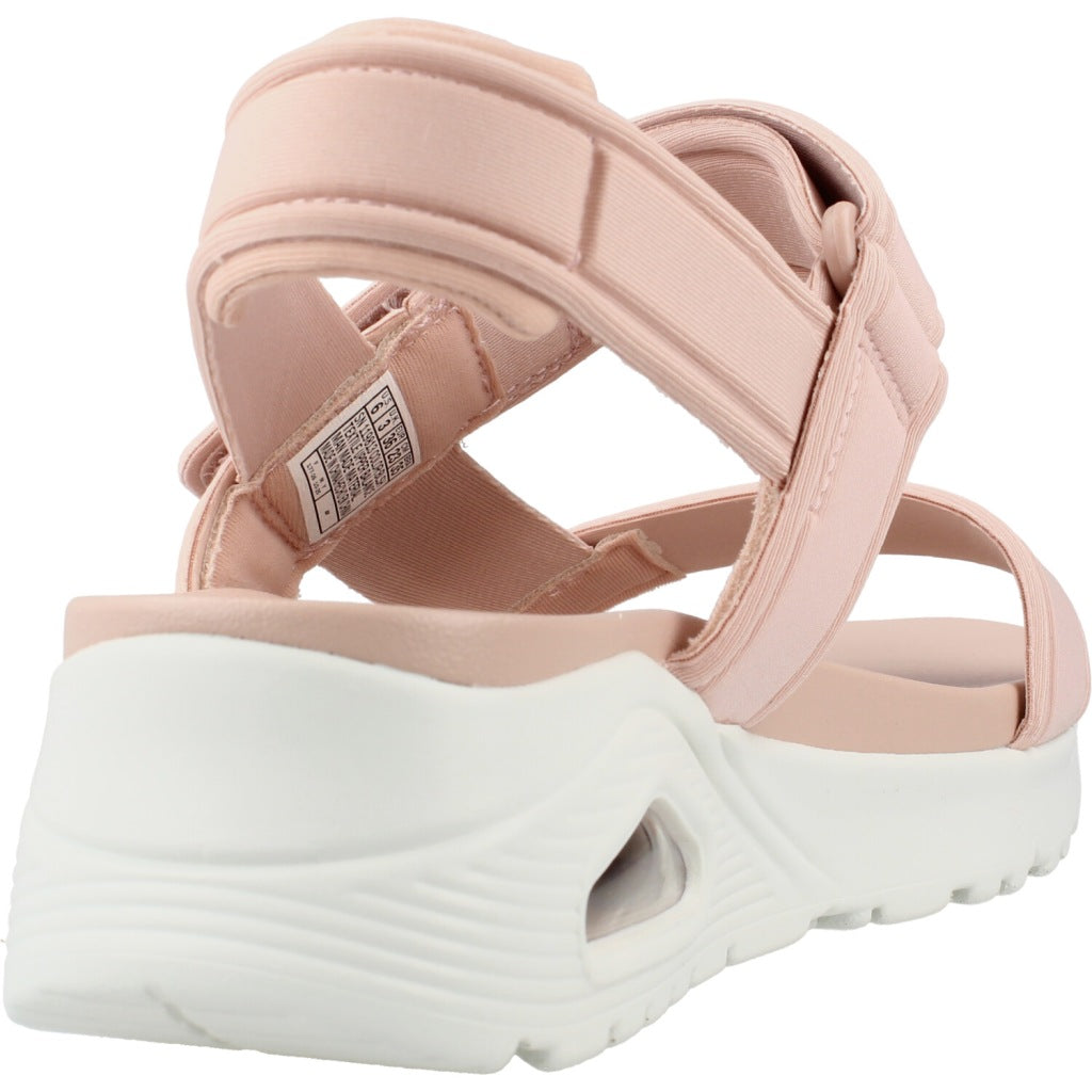 SKECHERS UNO SANDAL SUMMER STAND  en color ROSA  (3)