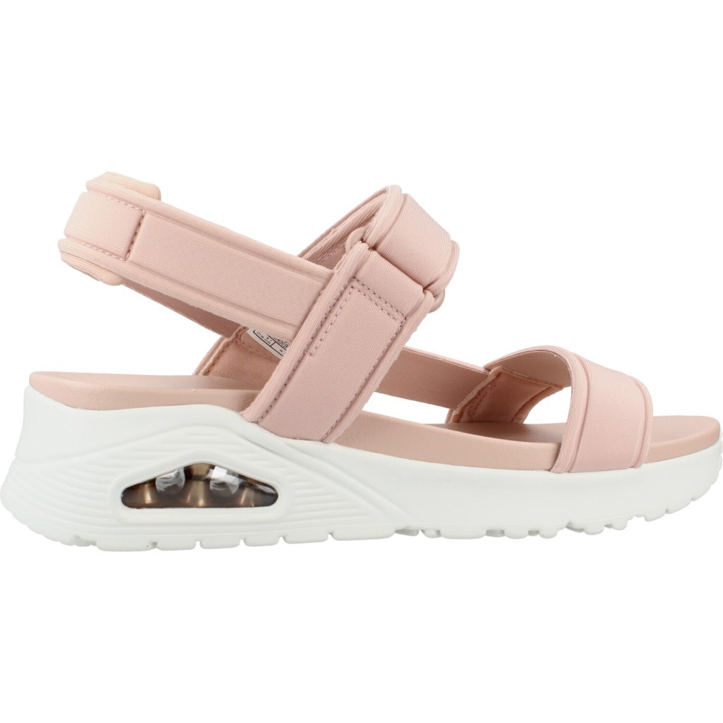 SKECHERS UNO SANDAL SUMMER STAND  en color ROSA  (4)