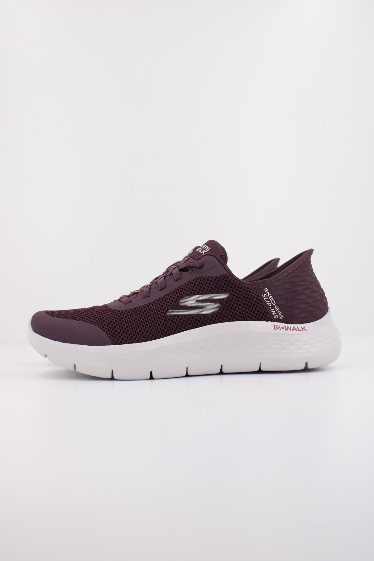 SKECHERS SLIP-INS  GO WALK FLEX en color BURDEOS  (1)