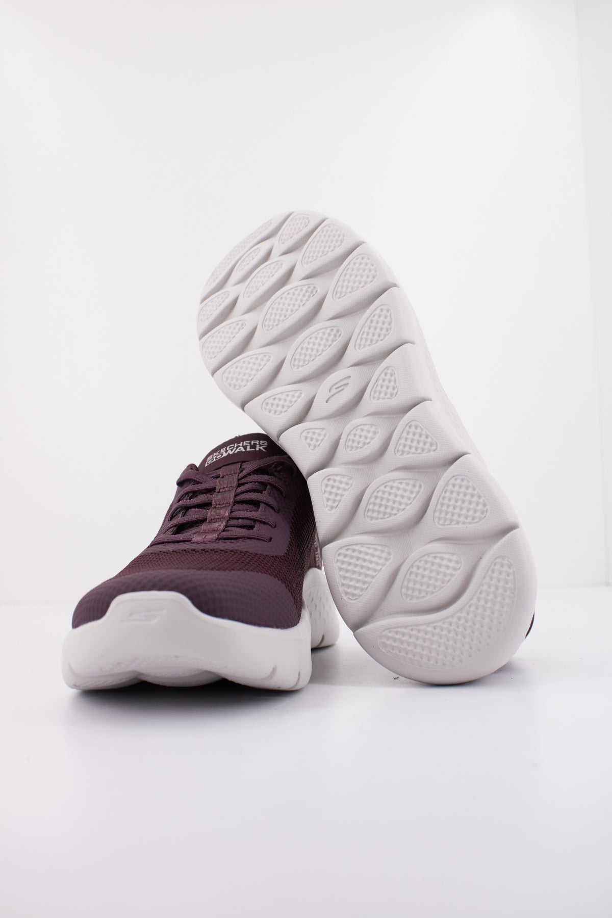 SKECHERS GO WALK FLEX GRAND ENTRY en color BURDEOS  (5)