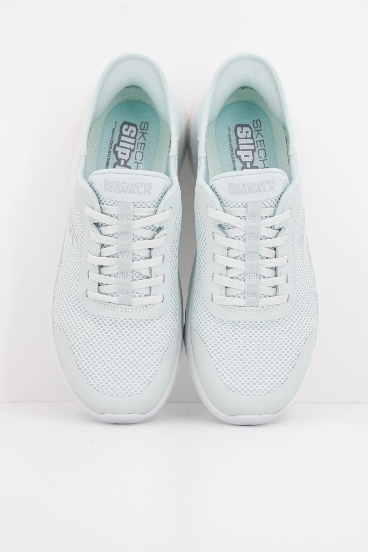 SKECHERS SLIP-INS  GO WALK FLEX en color VERDE  (3)