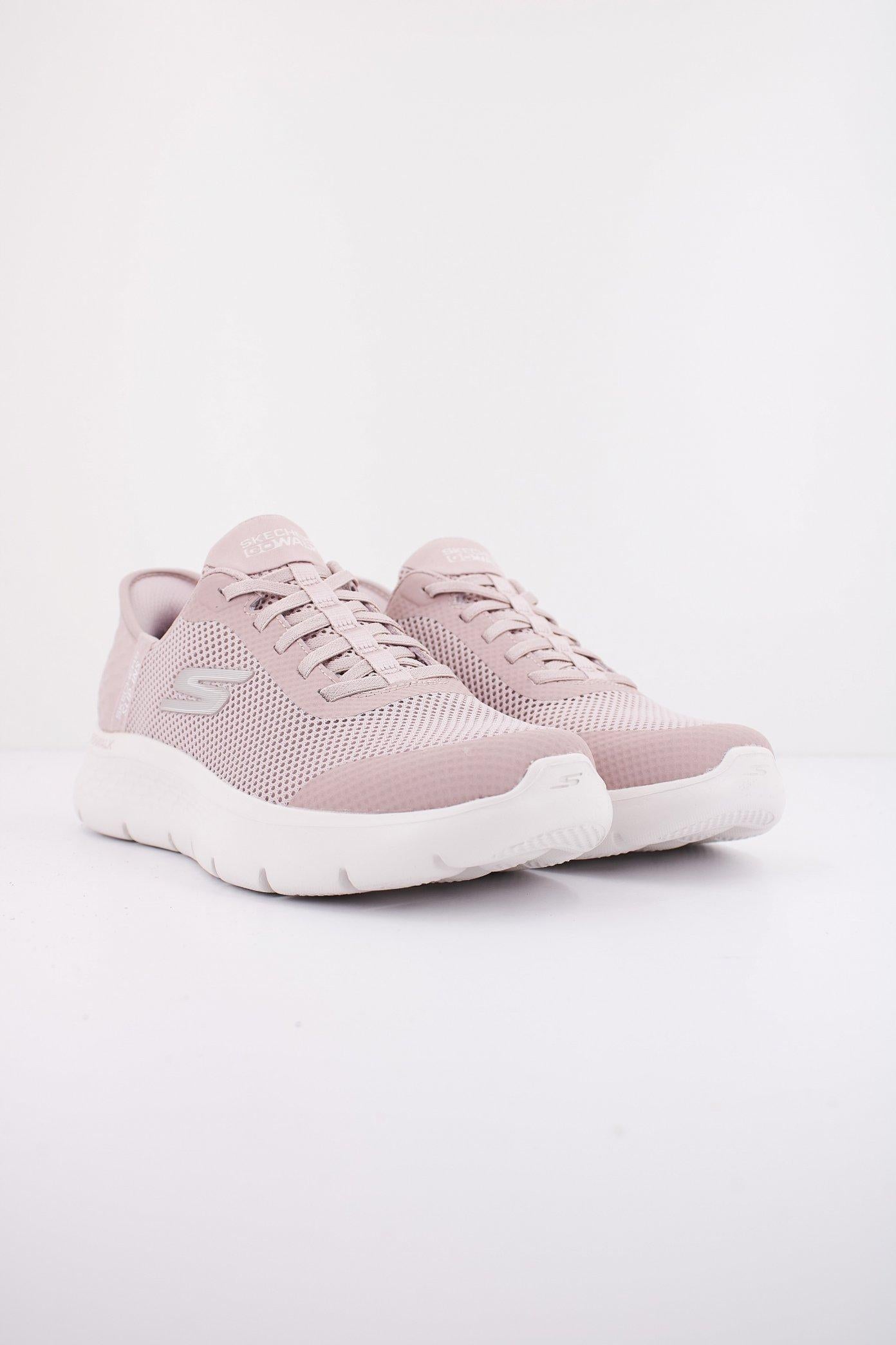 SKECHERS GO WALK FLEX GRAND ENTRY en color ROSA  (2)