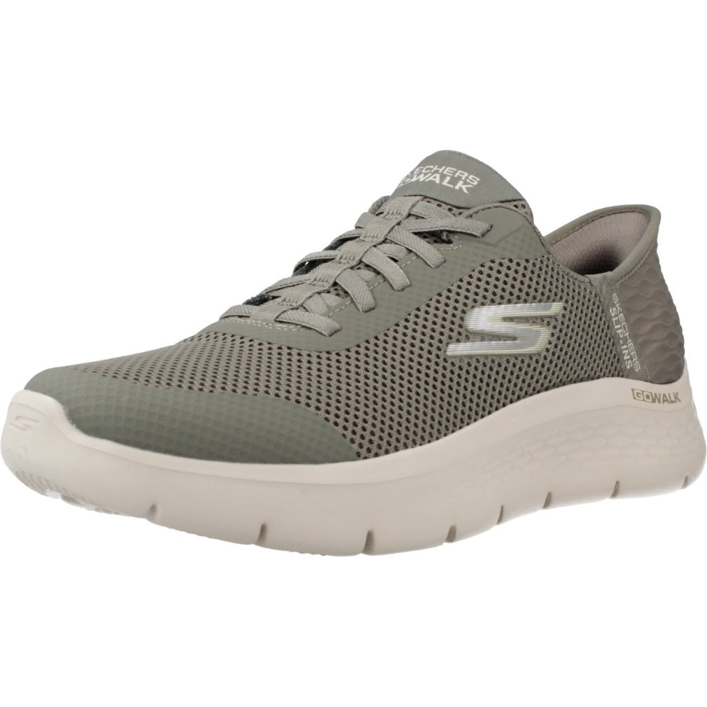 SKECHERS GO WALK FLEX GRAND ENTRY en color VERDE  (1)