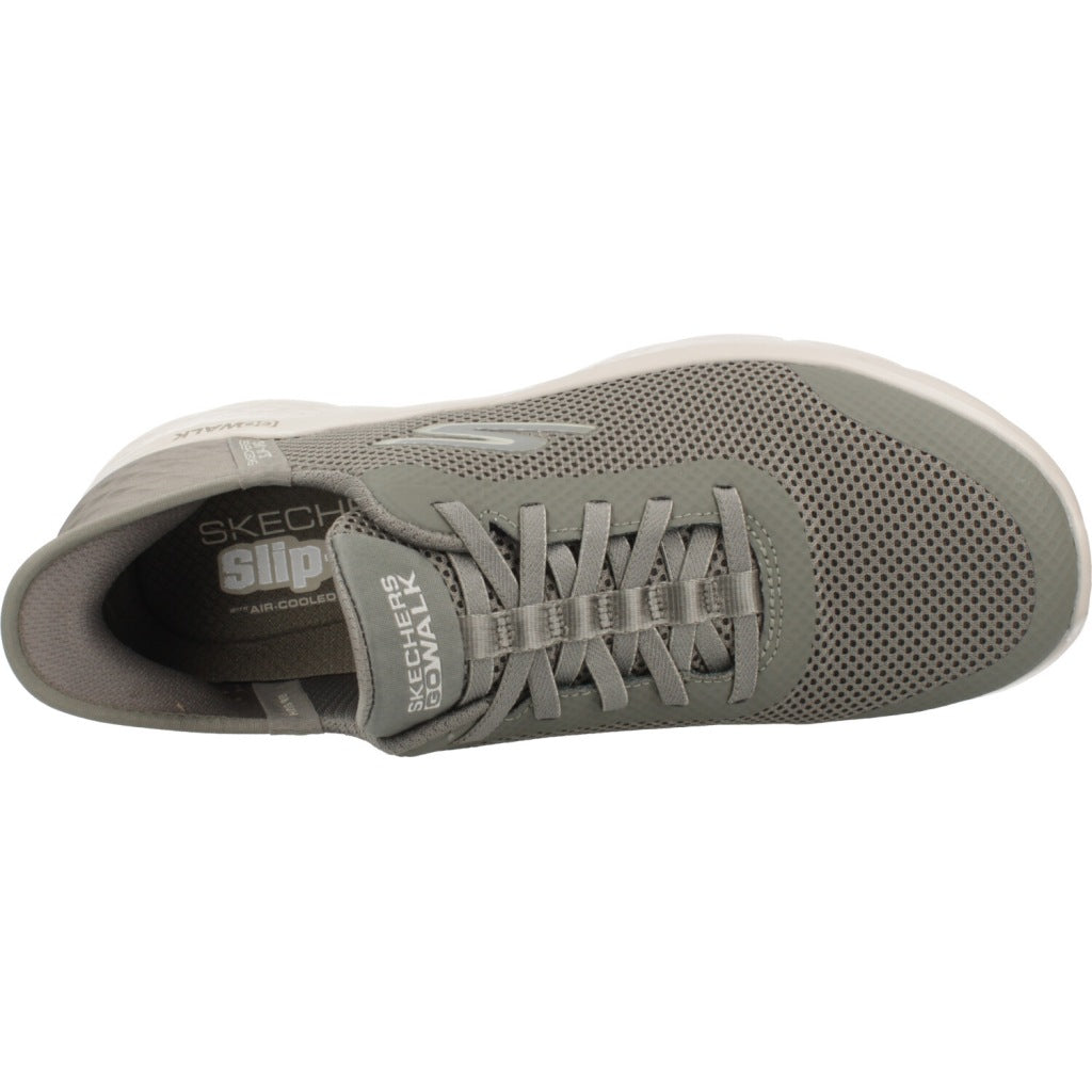 SKECHERS GO WALK FLEX GRAND ENTRY en color VERDE  (7)