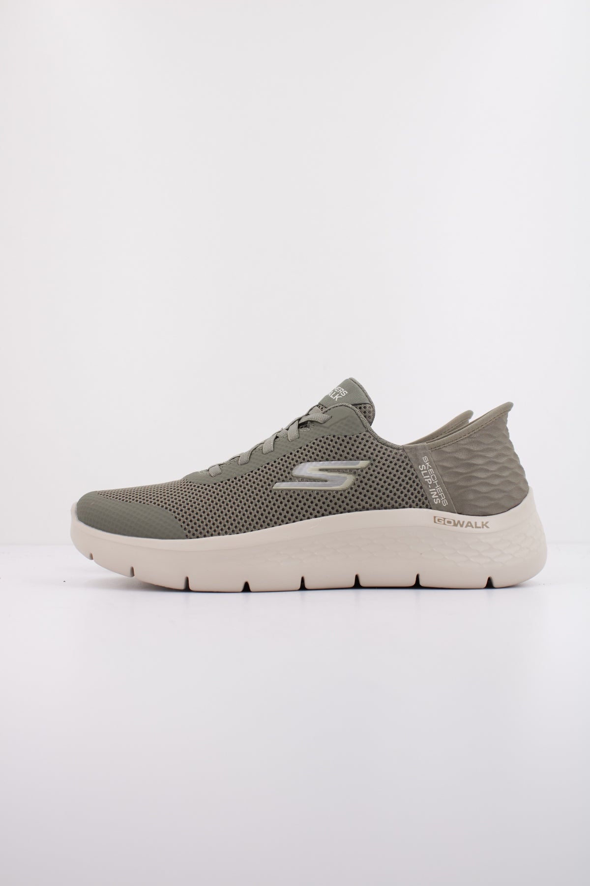SKECHERS GO WALK FLEX GRAND ENTRY en color VERDE  (1)