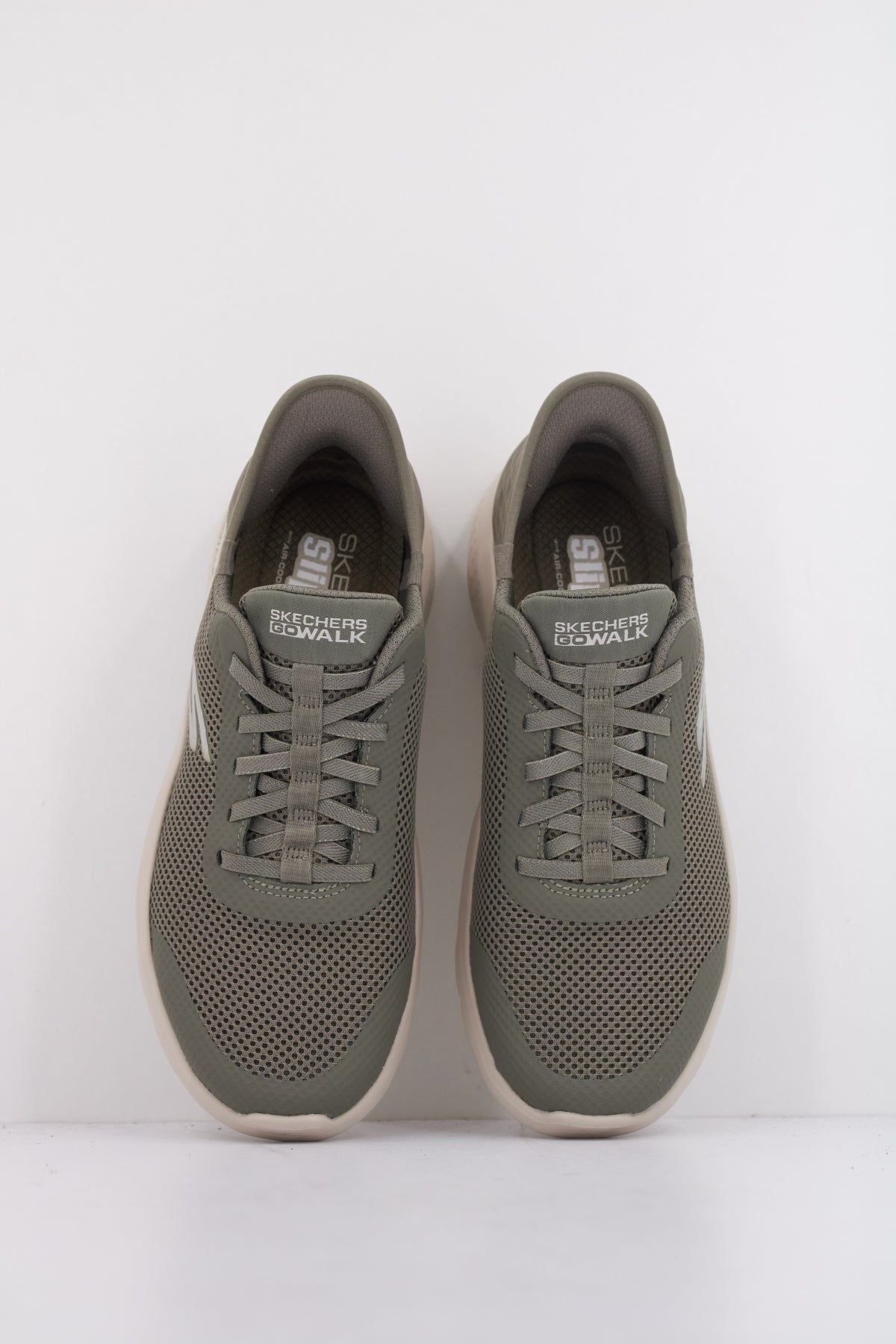 SKECHERS GO WALK FLEX GRAND ENTRY en color VERDE  (3)