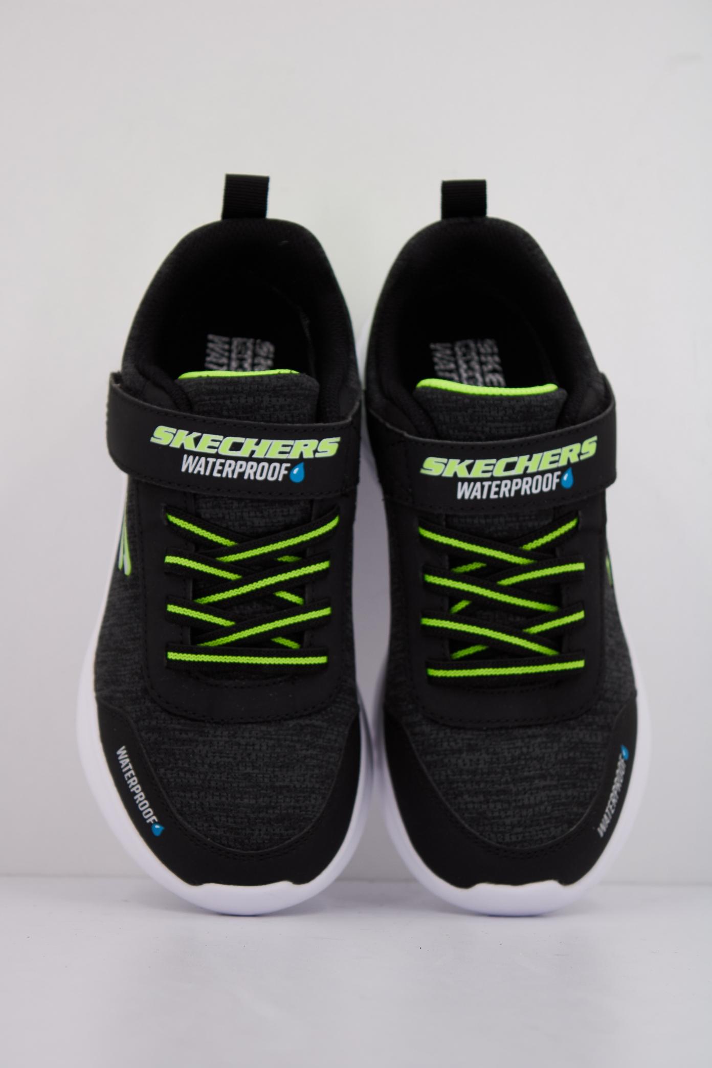 SKECHERS BOUNDER-DRIPPER DROP en color NEGRO  (3)