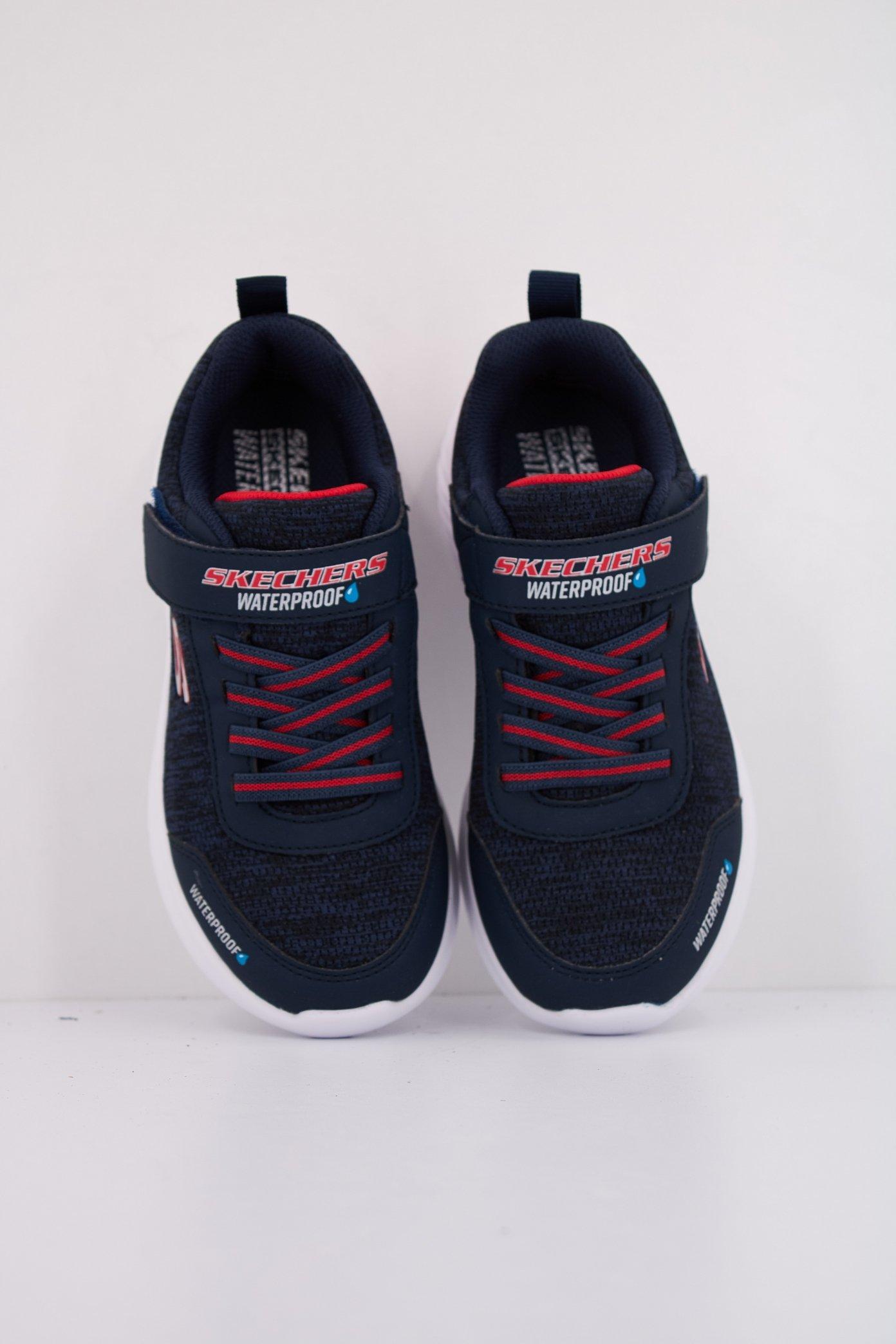 SKECHERS  BOUNDER-DRIPPER DROP en color AZUL  (3)