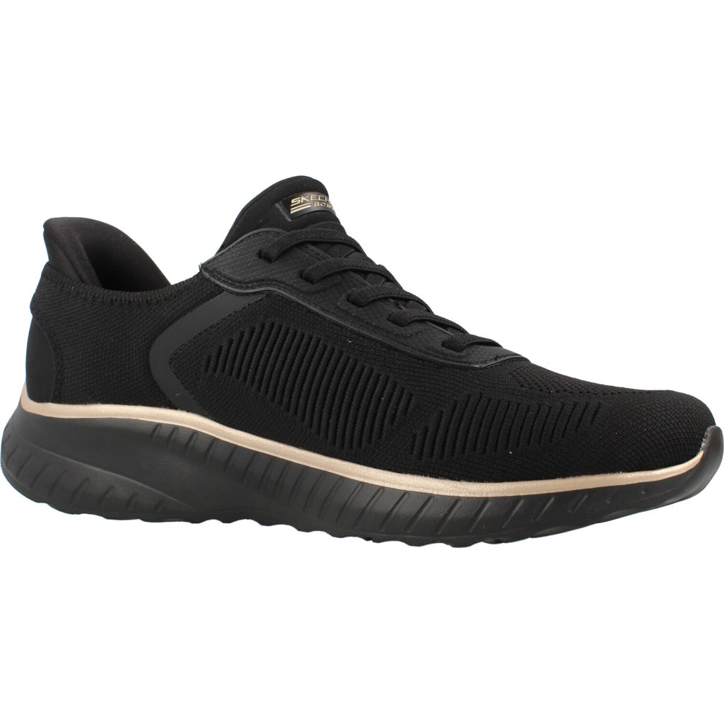 SKECHERS BOBS SQUAD CHAOS CURRENT en color NEGRO  (5)